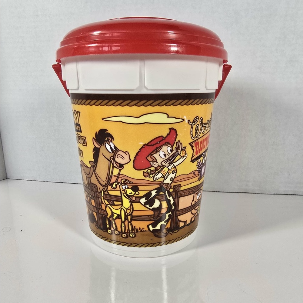 WOODY'S ROUNDUP POPCORN BUCKET TOY STORY LAND HOLLYWOOD STUDIOS